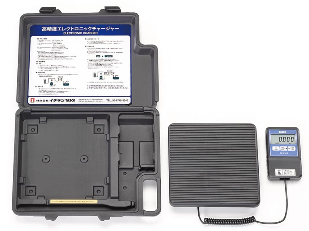 イチネンTASCO TA101CB   高精度エレクトロニックチャージャー