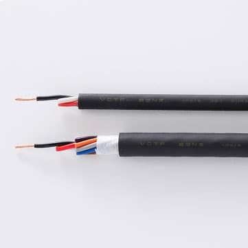 倉茂電工株式会社 VCTF-23NXX 1.25SQX2芯   ビニルキャブタイヤ丸形コード