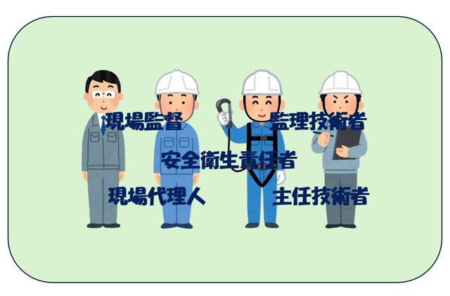 建設業界の「役職」完全ガイド：現場監督から監理技術者まで徹底解説