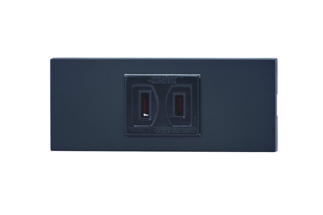 神保電器 KAG-1502   家具・機器用 コンセント/スイッチセット