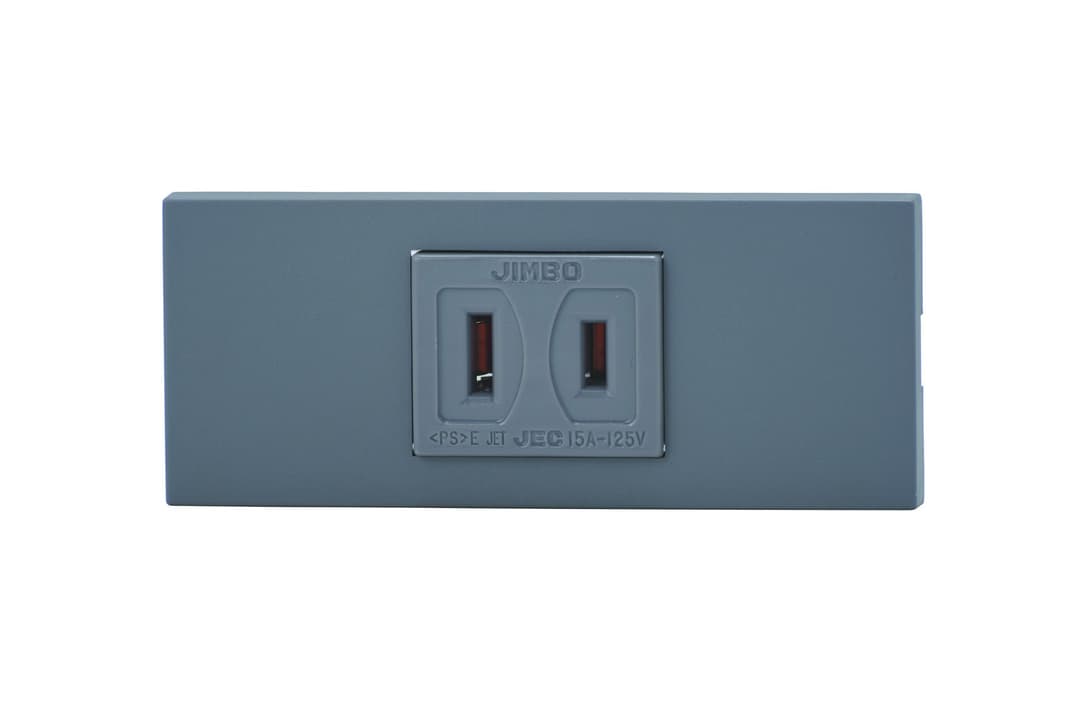 神保電器 KAG-1501   家具・機器用 コンセント/スイッチセット