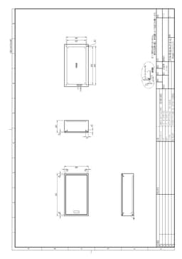 内外電機 CMEZ407020WC   盤用キャビネット