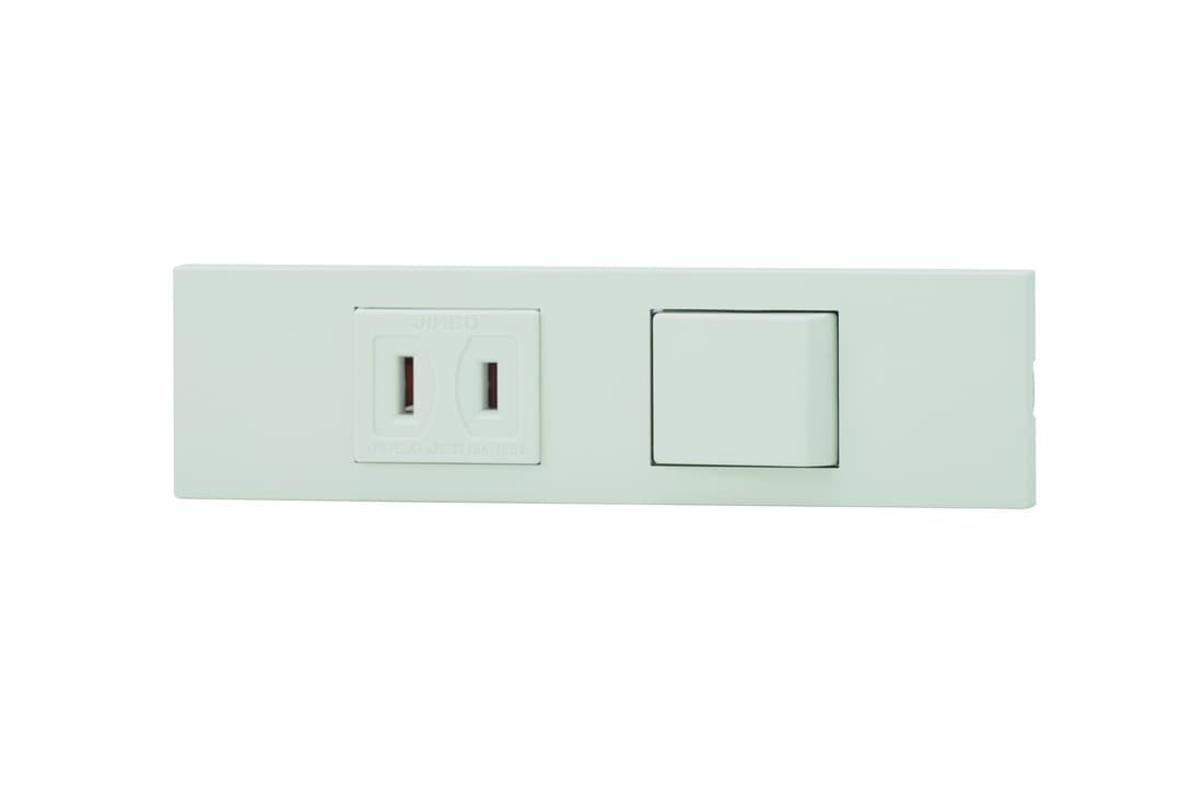 神保電器 KAG-2515   家具・機器用 コンセント/スイッチセット