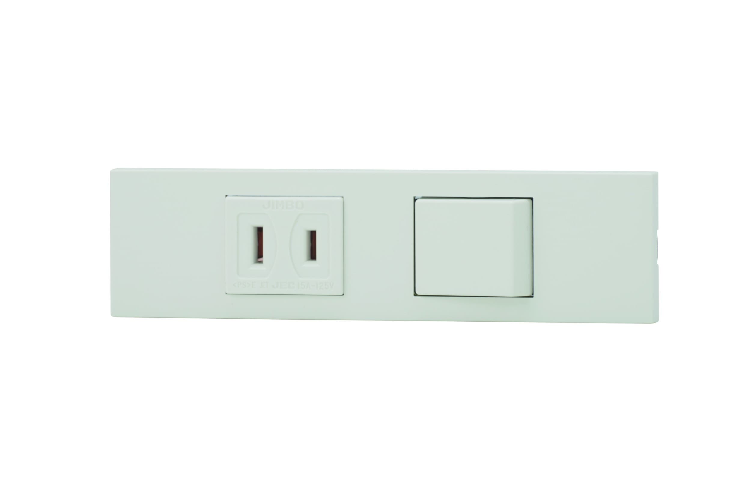 神保電器 KAG-2515   家具・機器用 コンセント/スイッチセット