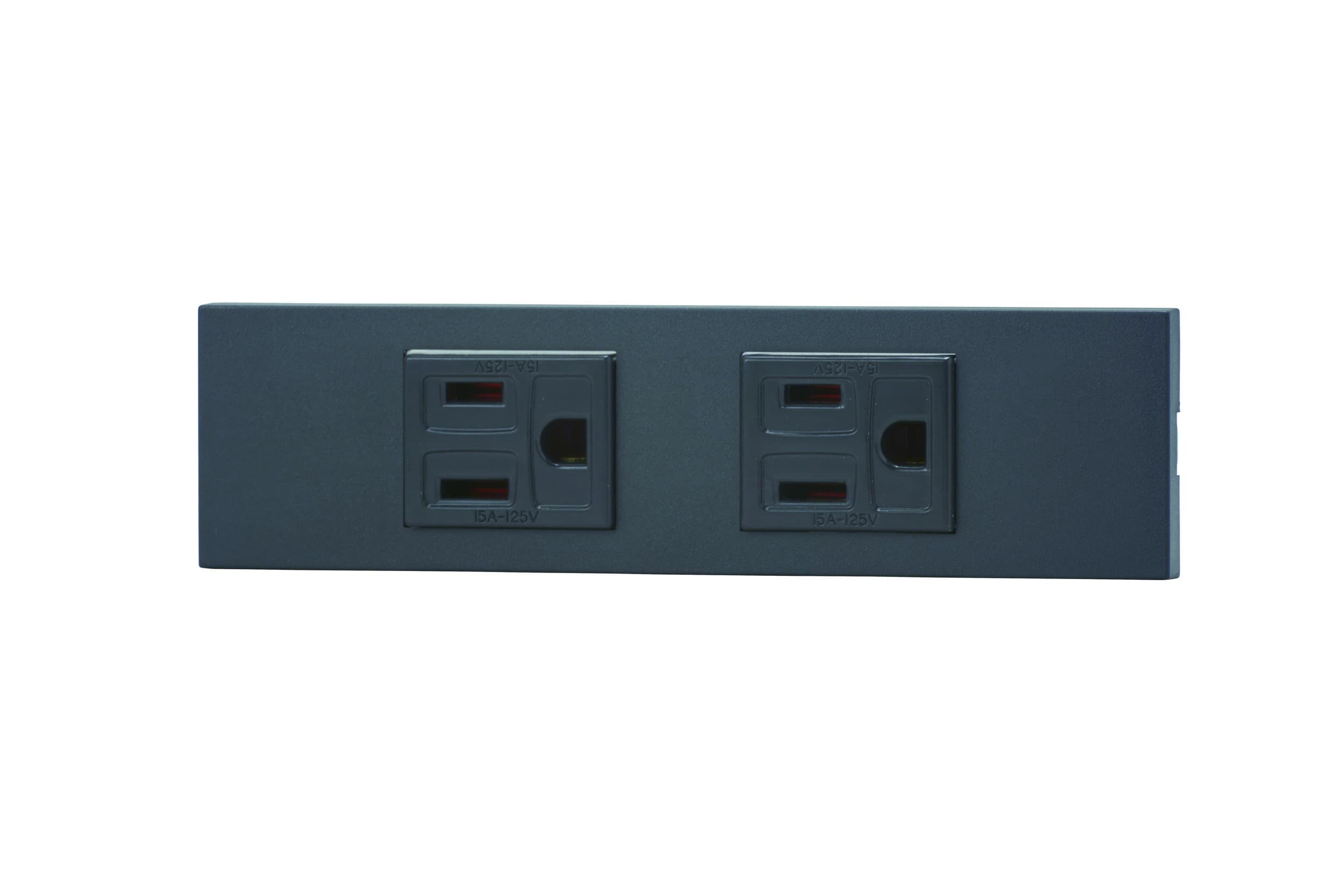 神保電器 KAG-2511   家具・機器用 コンセント/スイッチセット