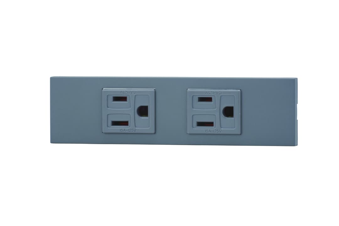神保電器 KAG-2510   家具・機器用 コンセント/スイッチセット