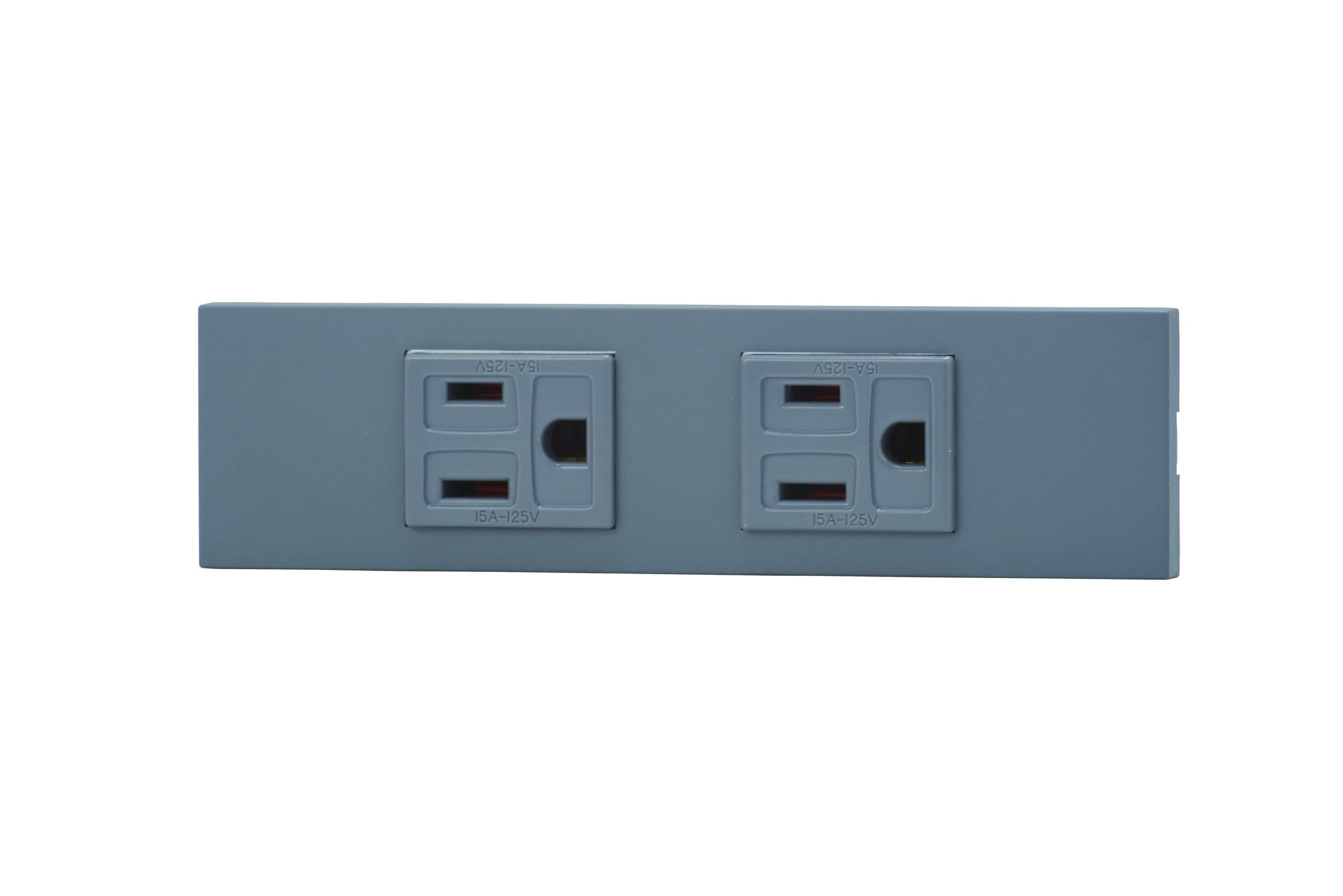 神保電器 KAG-2510   家具・機器用 コンセント/スイッチセット
