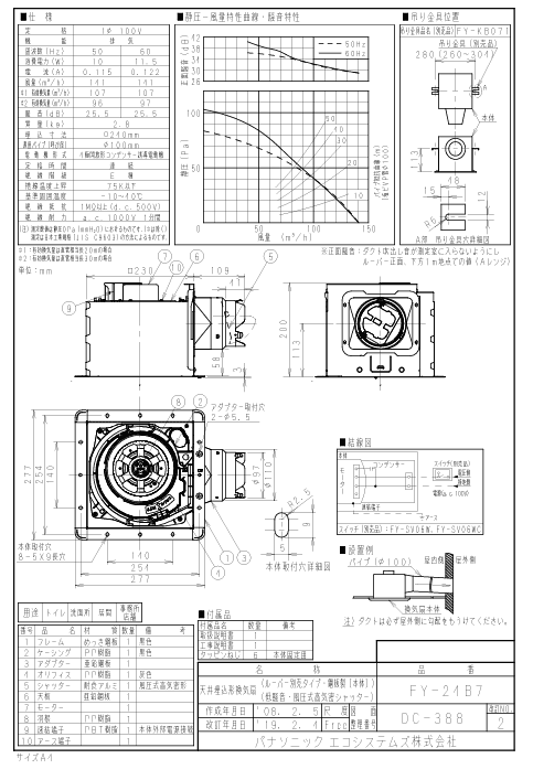 パナソニック  FY-24B7-photo1