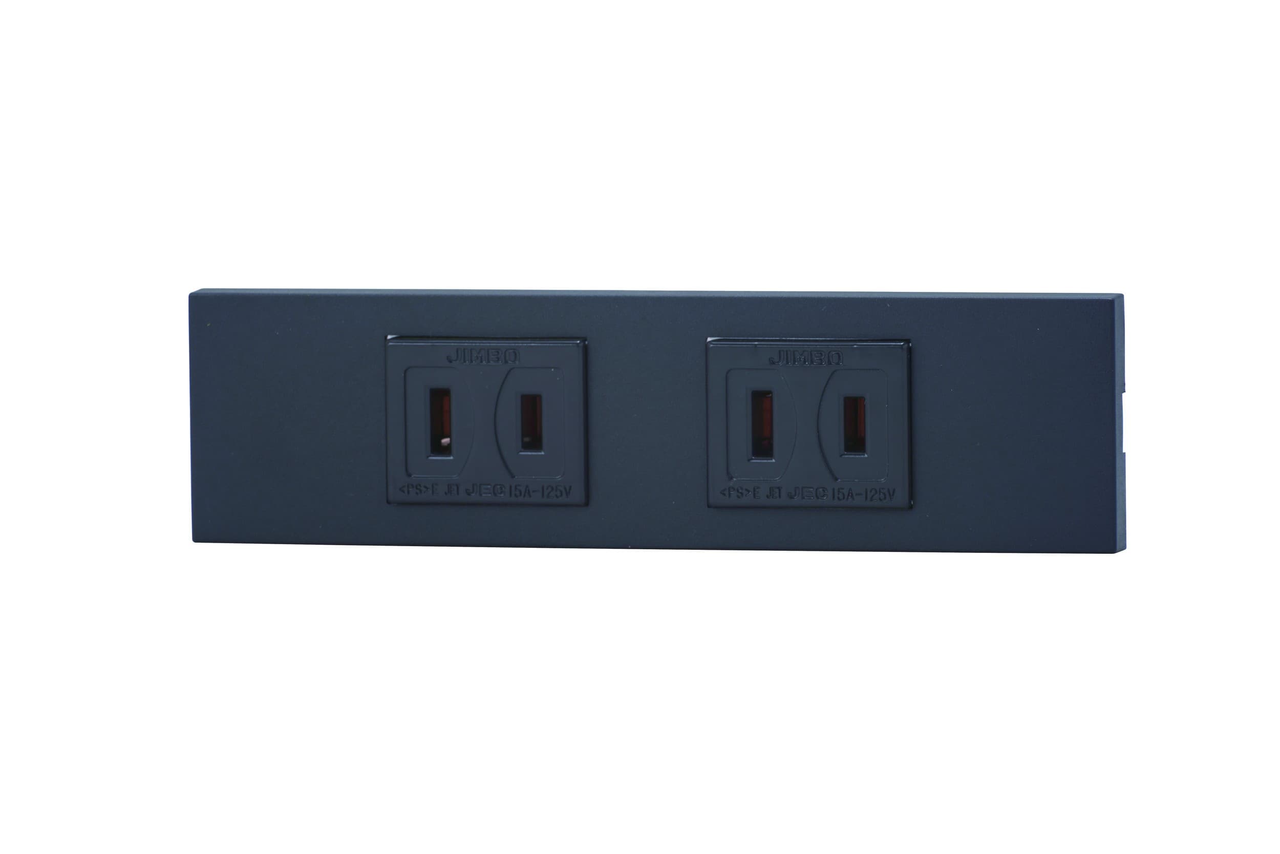 神保電器 KAG-2502   家具・機器用 コンセント/スイッチセット
