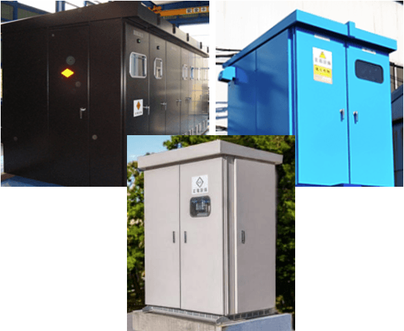 キュービクルの色は決まっているのか