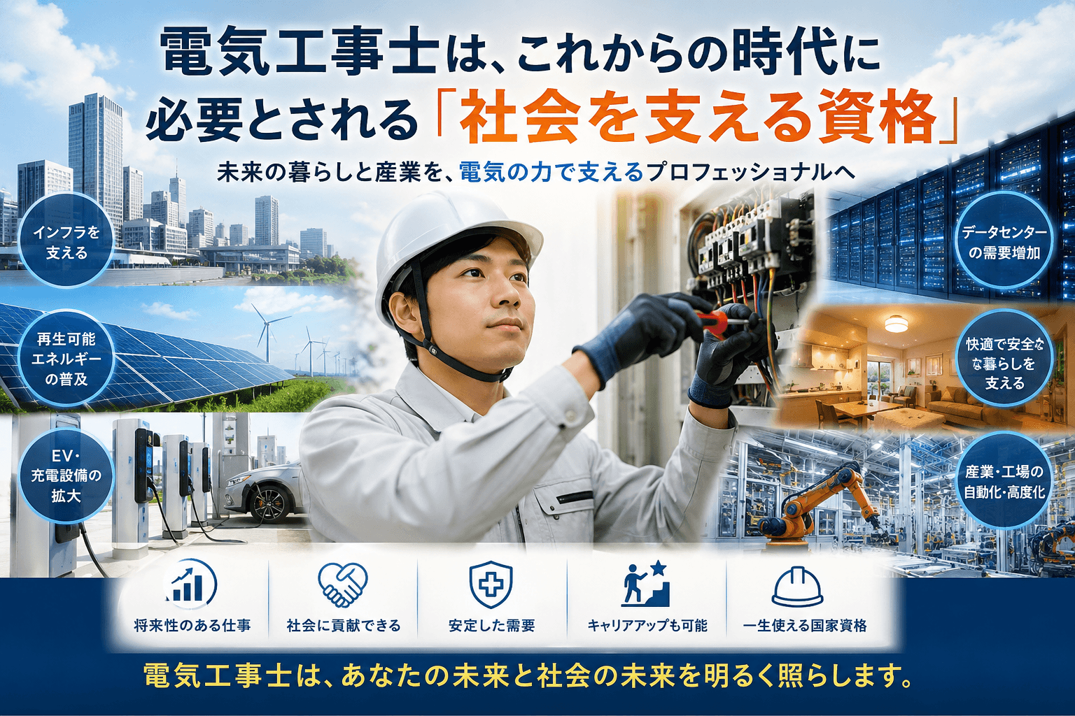 ～国内需要の拡大と将来性から考える第二種電気工事士資格取得のすすめ～