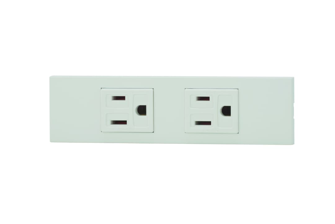 神保電器 KAG-2509   家具・機器用 コンセント/スイッチセット