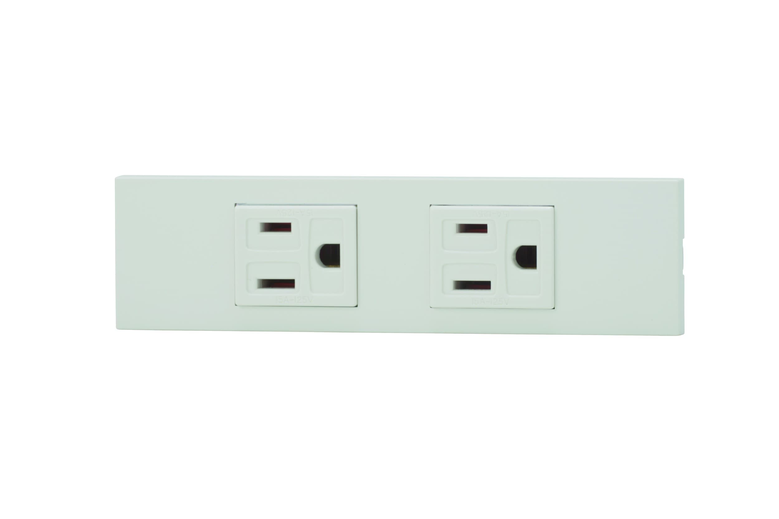 神保電器 KAG-2509   家具・機器用 コンセント/スイッチセット