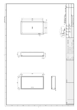 内外電機 CMEZ905016WC   盤用キャビネット