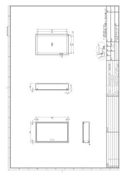 内外電機 CMEZ805016WC   盤用キャビネット