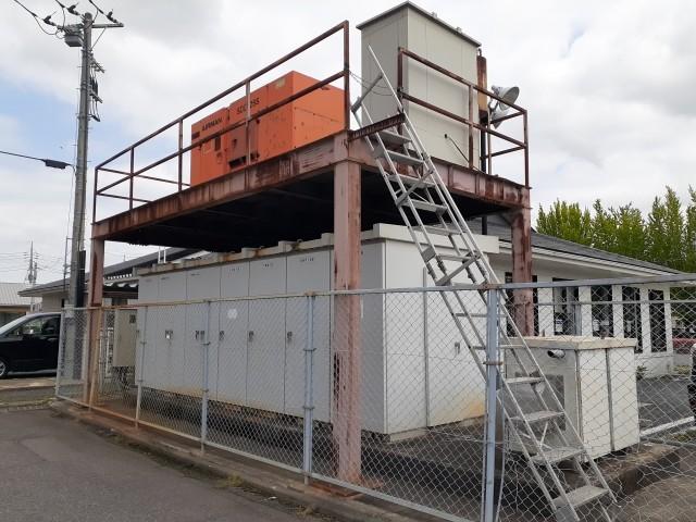 キュービクルの函体に損傷が発生した場合