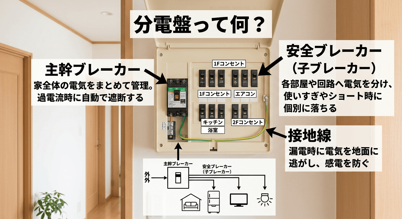 新人営業が最初に知っておきたい分電盤の基礎知識