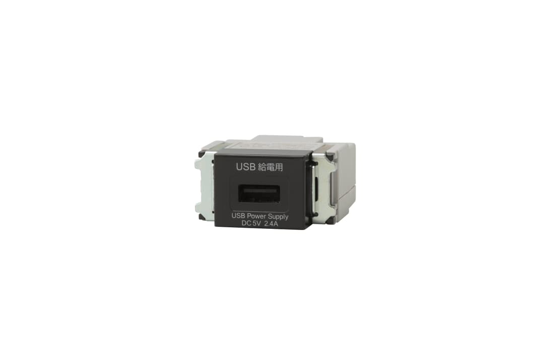 神保電器 R3707-SB   USB給電用コンセント