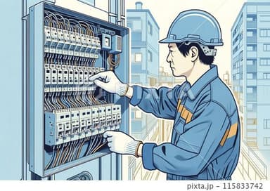 ビルの配線はどこを通っている？ 見えないところに張り巡らされた電気の通り道