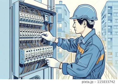 ビルの配線はどこを通っている？ 見えないところに張り巡らされた電気の通り道