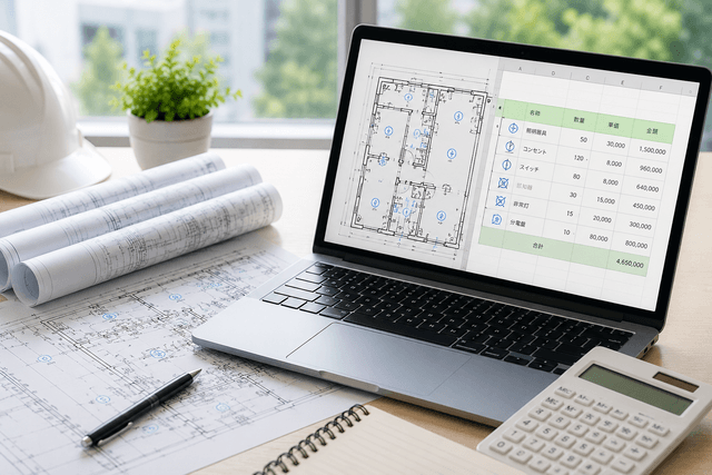 拾い出しだけで終わらない。Excel連携で見積明細まで自動化する「ひろいだし図面AI」の実力