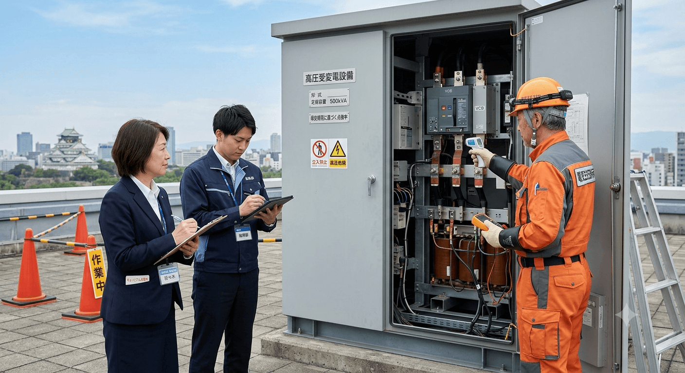 【設備担当者向け】キュービクル管理の基本と「もしも」のトラブル発生時に迷わず動ける緊急対応ガイド