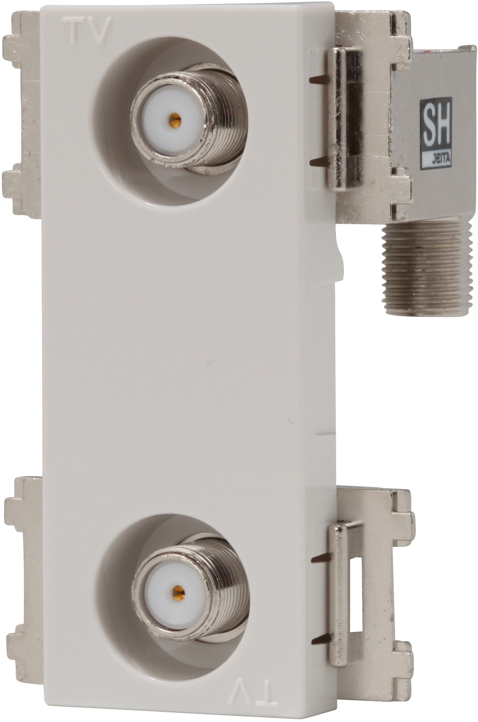 神保電器 CSF-K77WPA-PW   テレビ端子