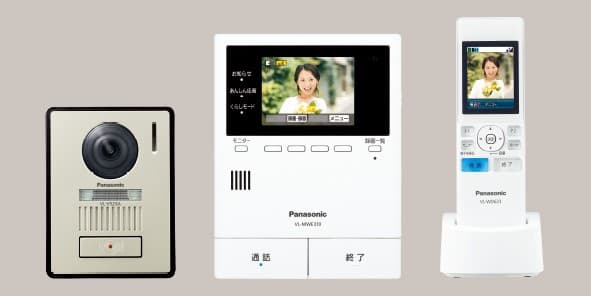 パナソニック VL-SWE310KLA   ワイヤレスモニター付テレビドアホン 1-2 タイプ