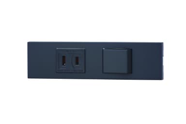 神保電器 KAG-2517 家具・機器用 コンセント/スイッチセット