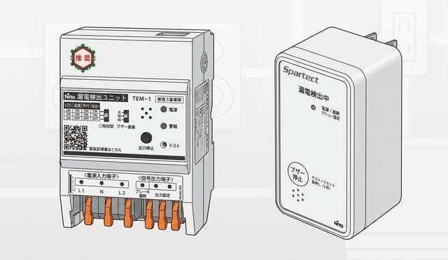 見えない火災の「予兆」を感知!日東工業の放電検出ユニット「スパーテクト」商品概要と設置メリット