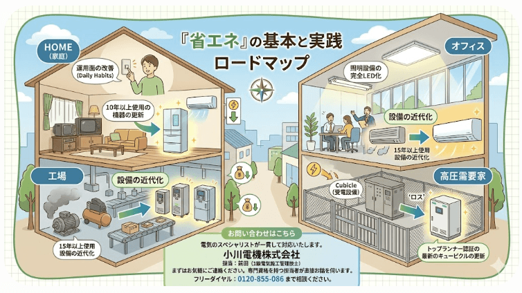 知っておきたい「省エネ」の基本と実践