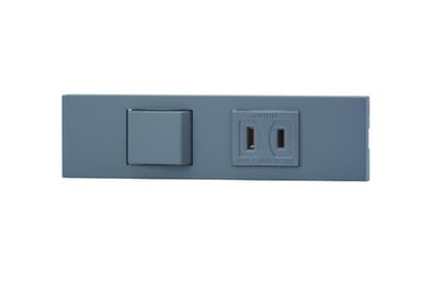 神保電器 KAG-2513 家具・機器用 コンセント/スイッチセット