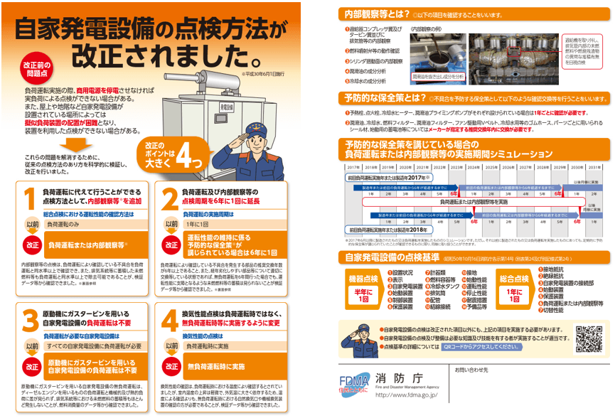 自家発電設備の点検方法が劇的に変わった!まだ知らない「平成30年消防庁法改正」の真実と、今すぐ講じるべき対策