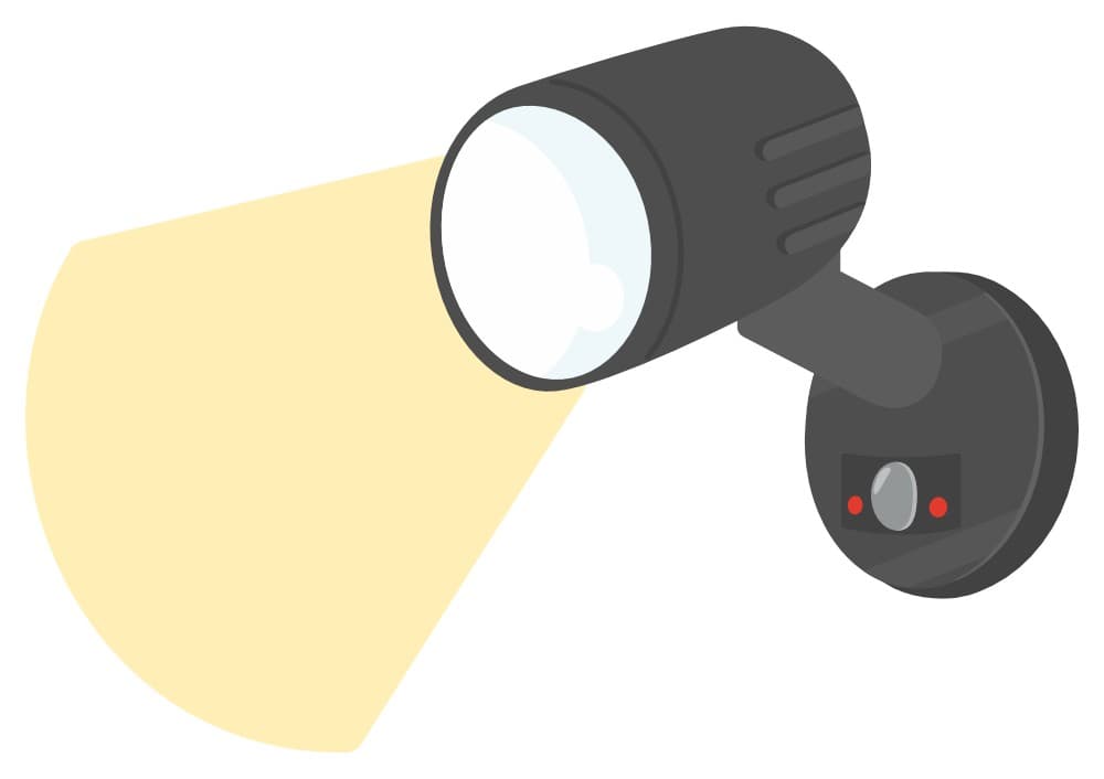 センサーライトの防犯効果とは?空き巣を防ぐ正しい設置場所と失敗しない選び方