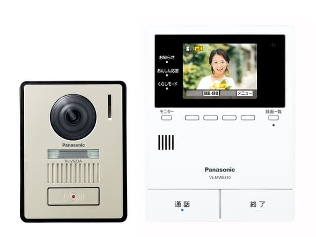 パナソニック VL-SVE310KLA ワイヤレスモニター付テレビドアホン2-7タイプ