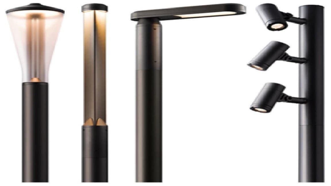 景観街路照明「unis」シリーズと、新たなる「Facia」が描く2026年の都市景観-photo