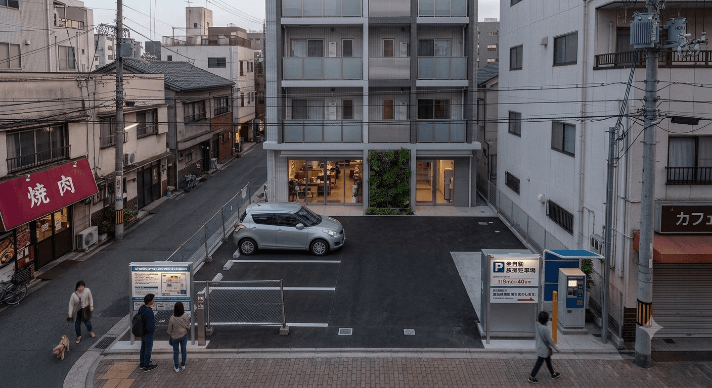 【大阪市内】土地活用でコインパーキングを選ぶメリットとエリア別需要予測