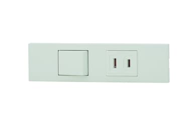 神保電器 KAG-2512 家具・機器用 コンセント/スイッチセット