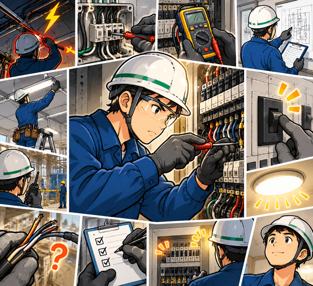 電気工事で一番神経を使う作業は?