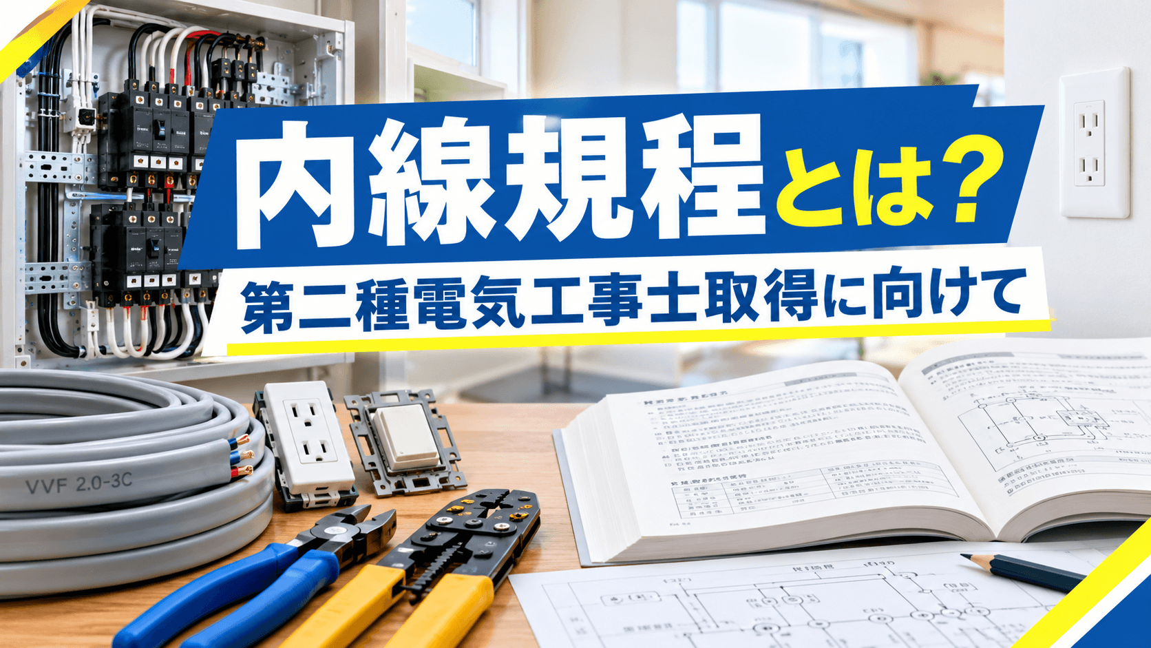 内線規程とは?第二種電気工事士取得に向けて知っておきたい基礎知識