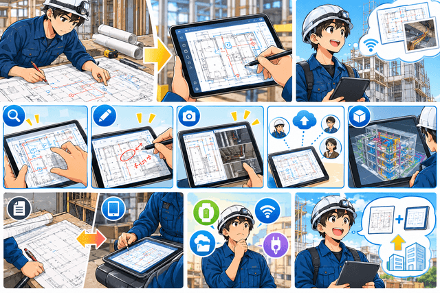 電気工事の図面もデジタル化している?