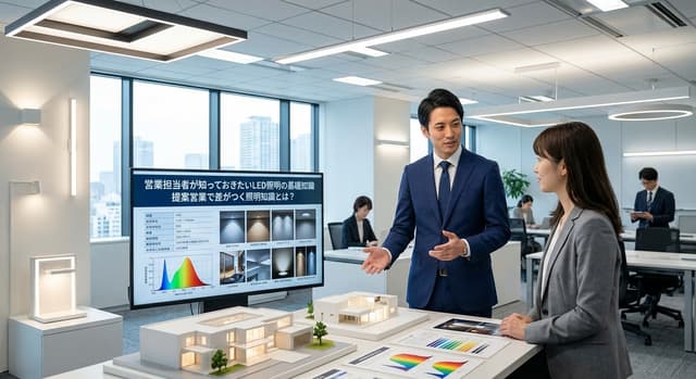 営業担当者が知っておきたいLED照明の基礎知識 提案営業で差がつく照明知識とは?