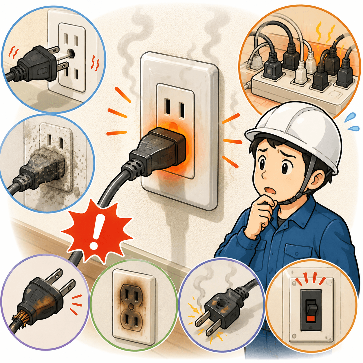 コンセントが熱くなるのは危険信号?