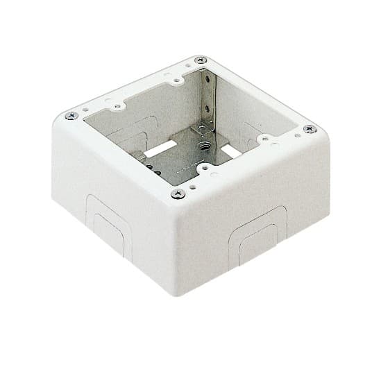パナソニック DZB272W メタルモール 2コ用スイッチボックス