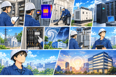 停電を起こさないために企業がしていること