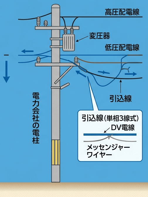【初心者向け】電力会社からの「引き込み」とは?仕組み・工事の流れ・費用まで徹底解説